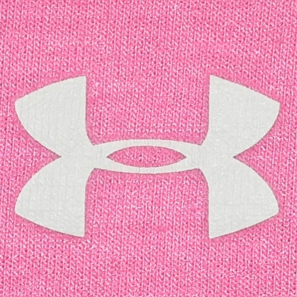 Under Armour Short Sleeve Pink V-Neck T-Shirt - Medium - Picture 4 of 7